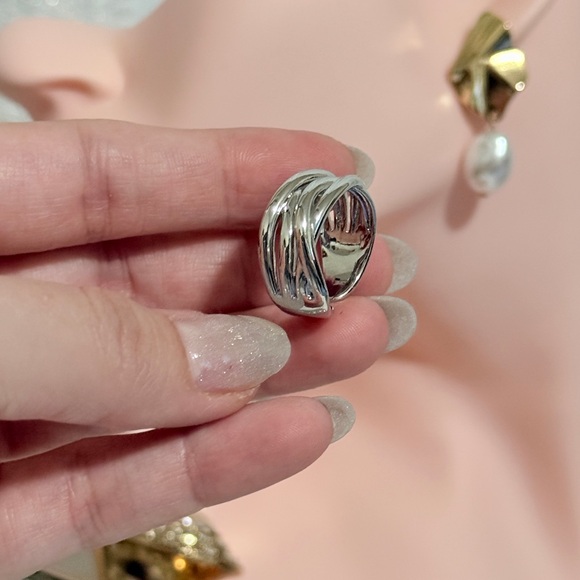 ⚜️ S925 Elegant Silver Band Ring - Picture 4 of 5